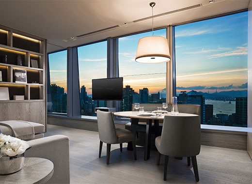 Harbour & city view suite